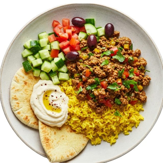 Ground Beef Plate.