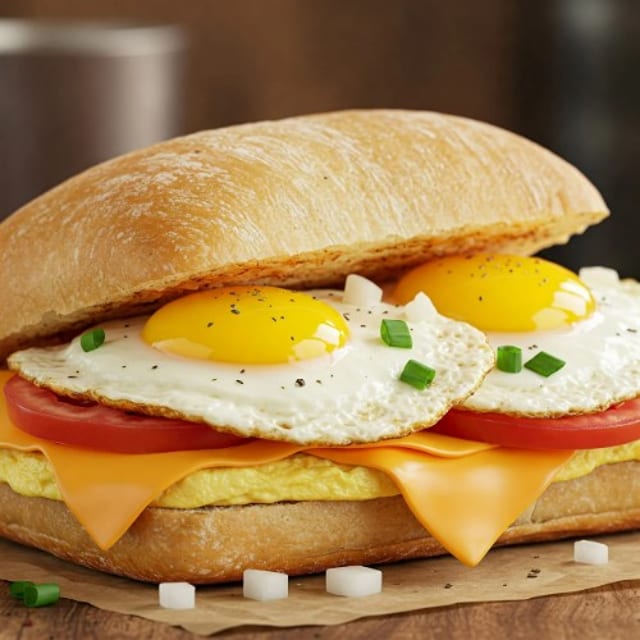 Breakfast Sandwich.