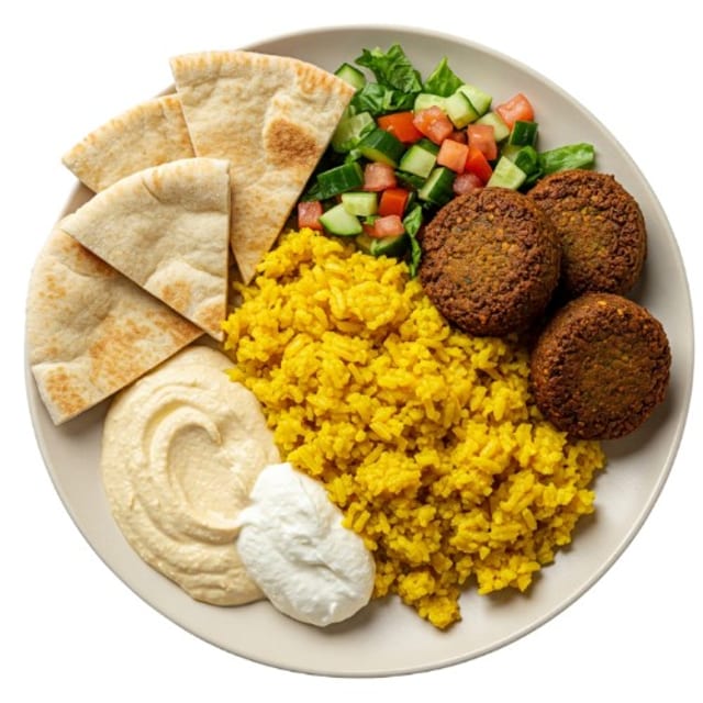 Falafel Plate.