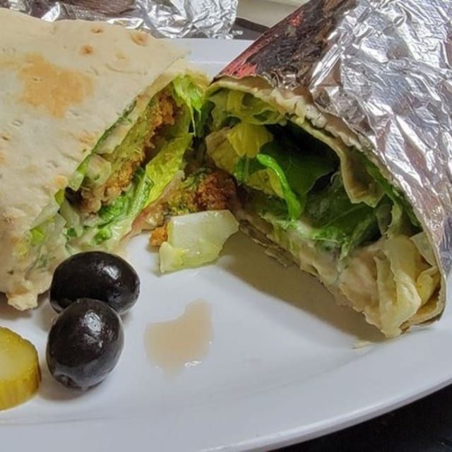 Falafel Wrap.