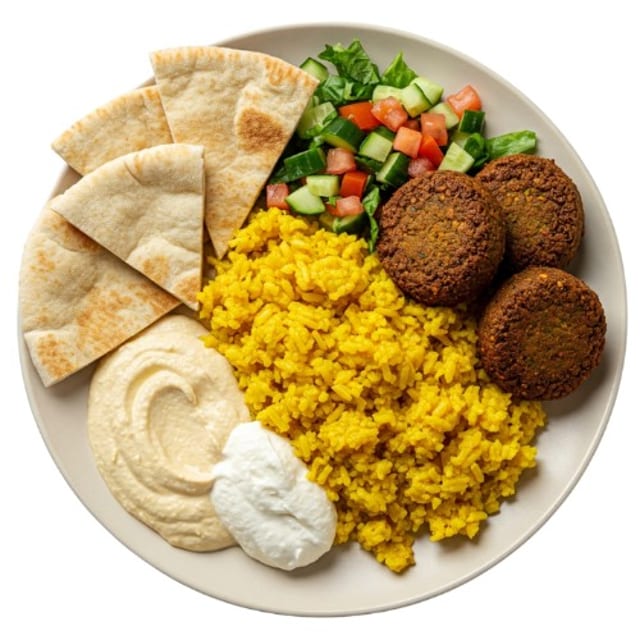 Falafel Plate.