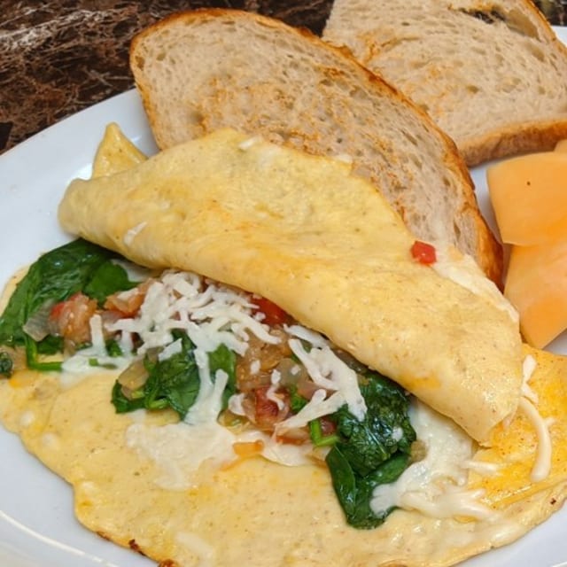 Vegetarian Omelette.