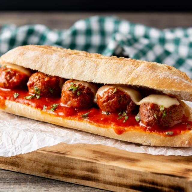 Vegan Meatball Sub.