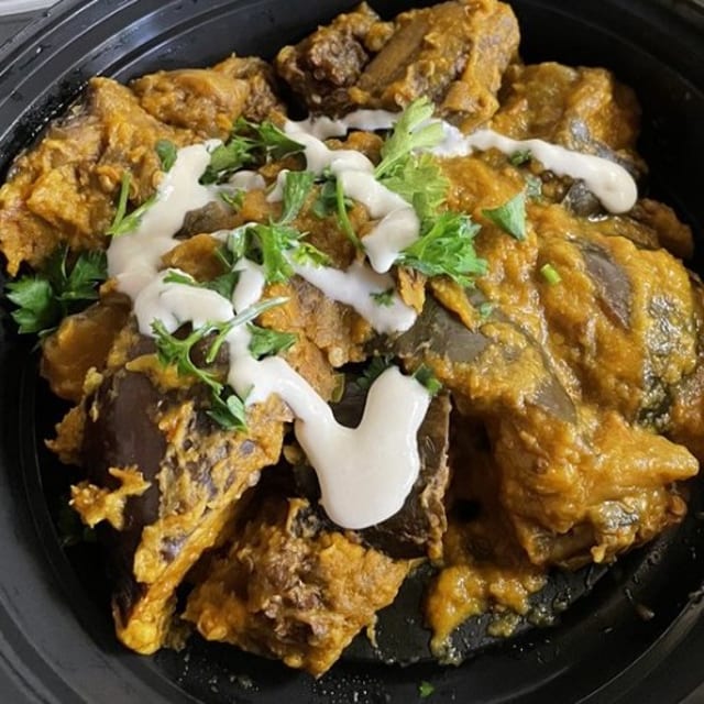 Sauteed Eggplant.