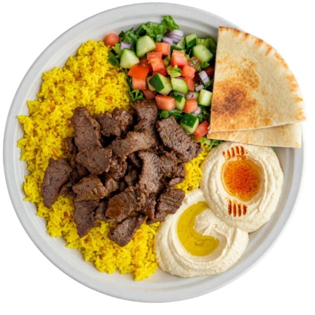 Beef Shawarma Plate.