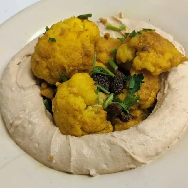 Vegan Hummus Bowl.