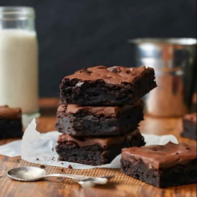 Truffle Brownie.