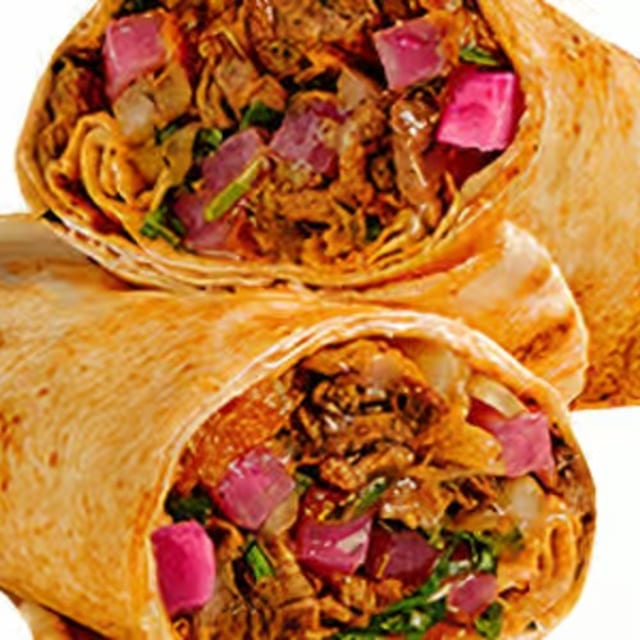 Lamb Pita Sandwich.