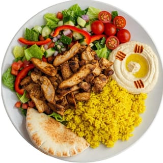 Chicken Shawarma Plate